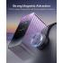 Baseus C02 Magnetic Phone Holder Magnetic Phone Holder for Car,MagSafe Dash Mount Compatible with iPhone 15 Pro Max, 15 Pro, 15 Plus Tesla Bendable MemoryTitanium Alloy for All Dashboard, Windshield